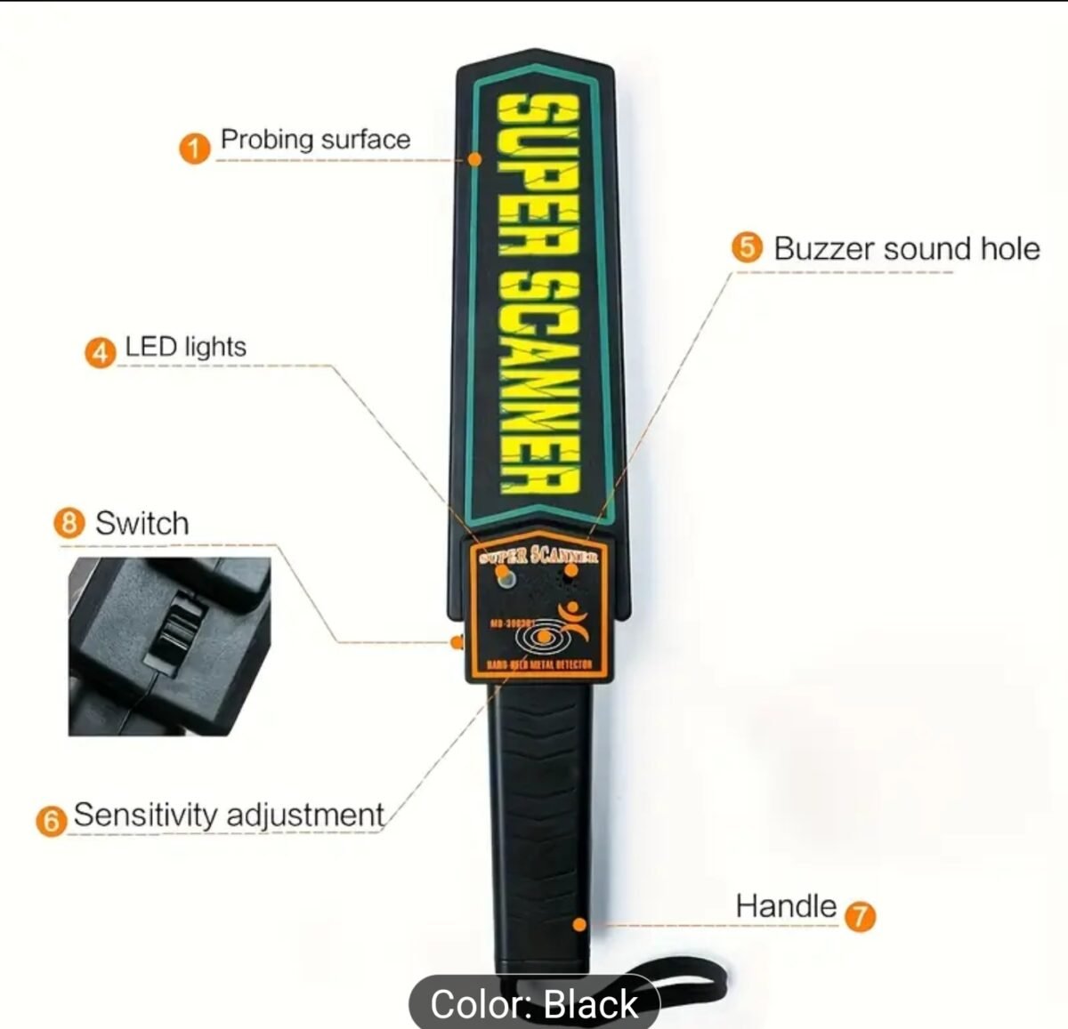 اجهزة كشف الذهب و المعادن في سوريا جهاز كشف المعادن و الاسلحة في سوريا سوبر سكانر Super Scaner Secuirty and Gun Detector
